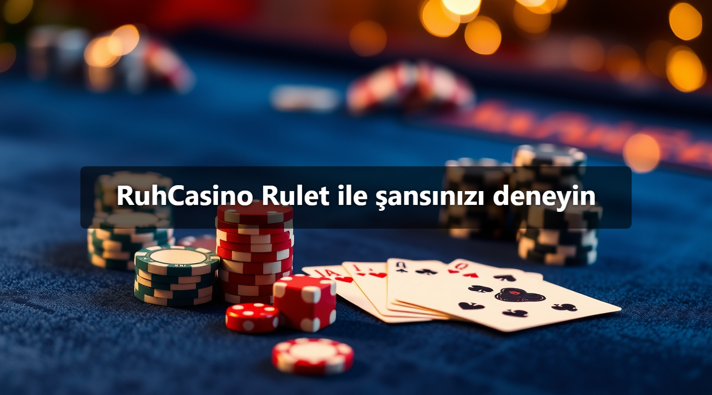 RuhCasino Rulet ile şansınızı deneyin